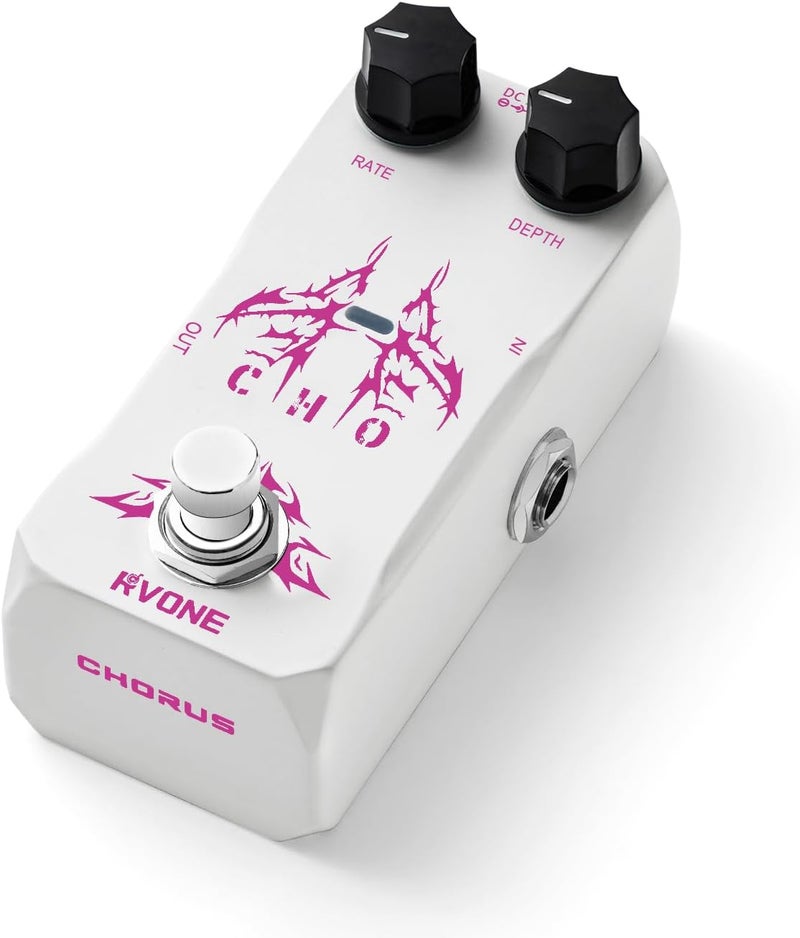 RVONE Chorus Guitar Pedal, Analog Guitar Pedal with BBD Circuitry, Guitar Effects Pedal True Bypass & Aluminum Case, Electric Guitar - Image 1